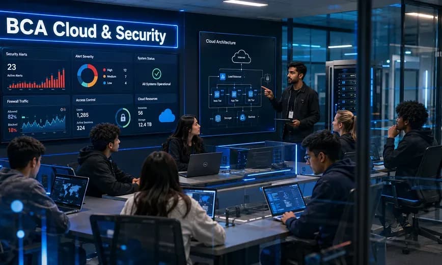 BCA with Specialization in Cloud and Security