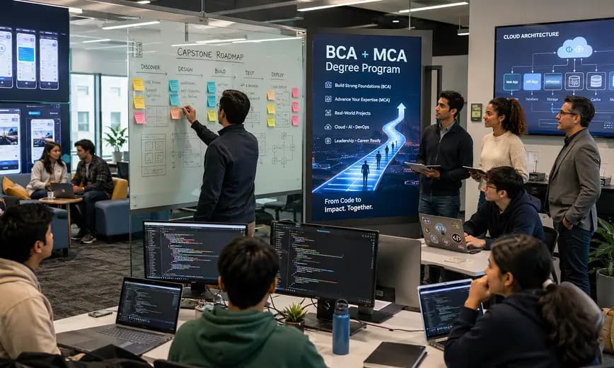 BCA + MCA Degree Program