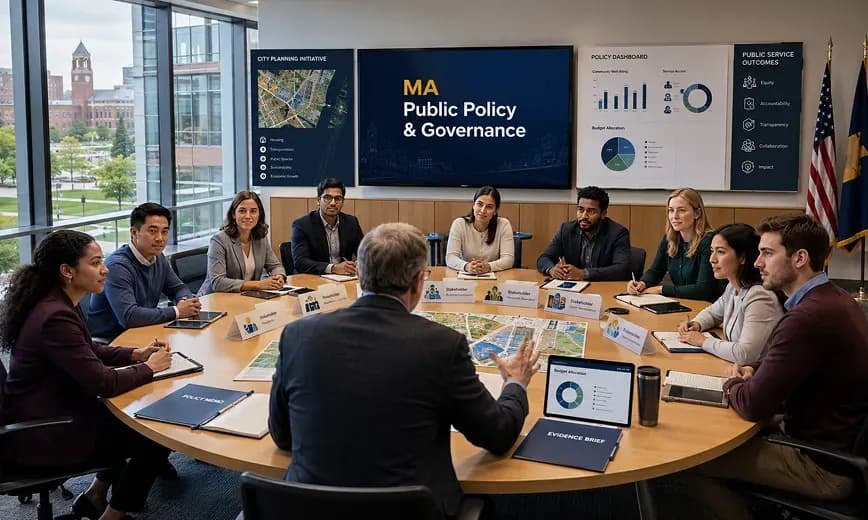 Master of Arts (MA) in Public Policy & Governance