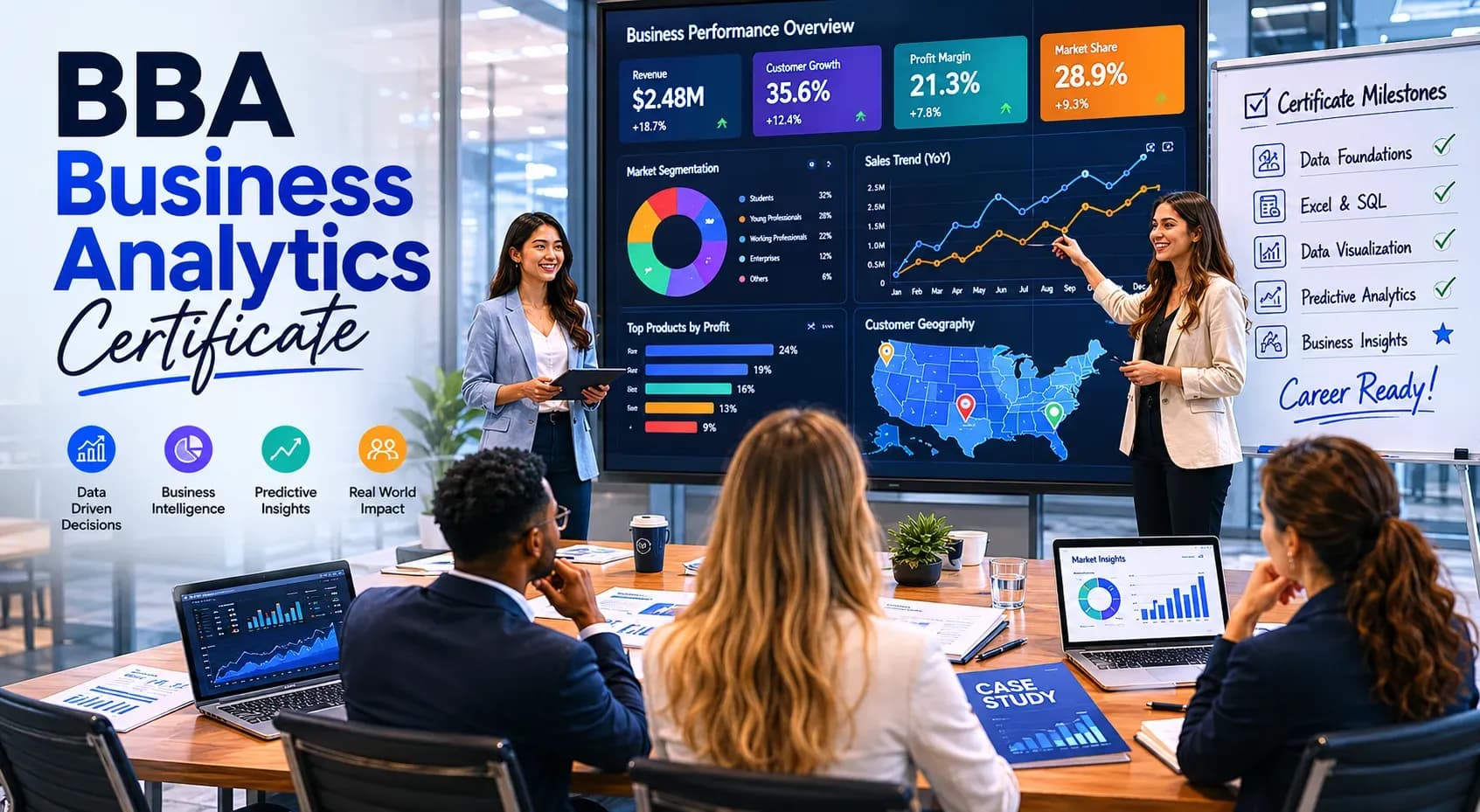 BBA with Professional Certificate in Business Analytics