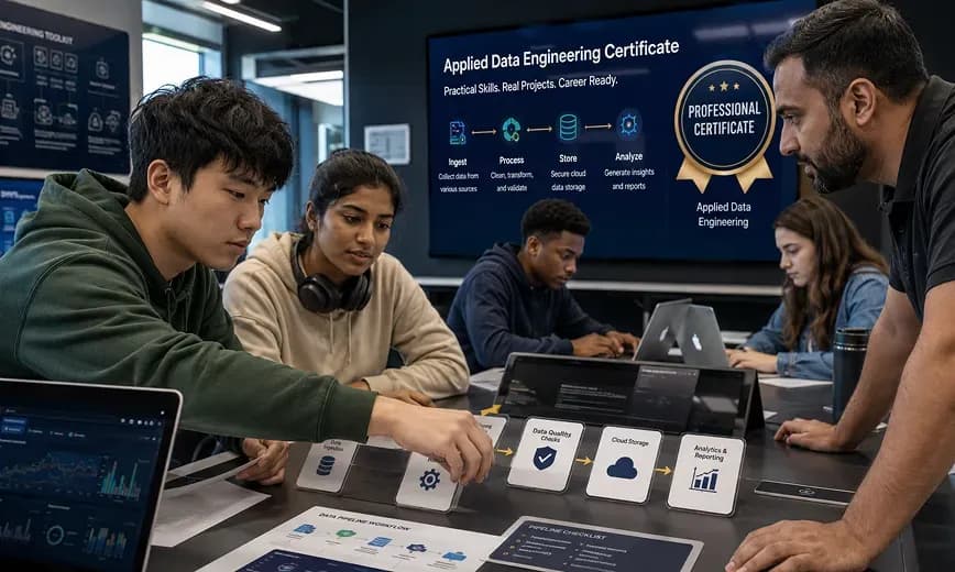 BCA with Professional Certificate in Applied Data Engineering