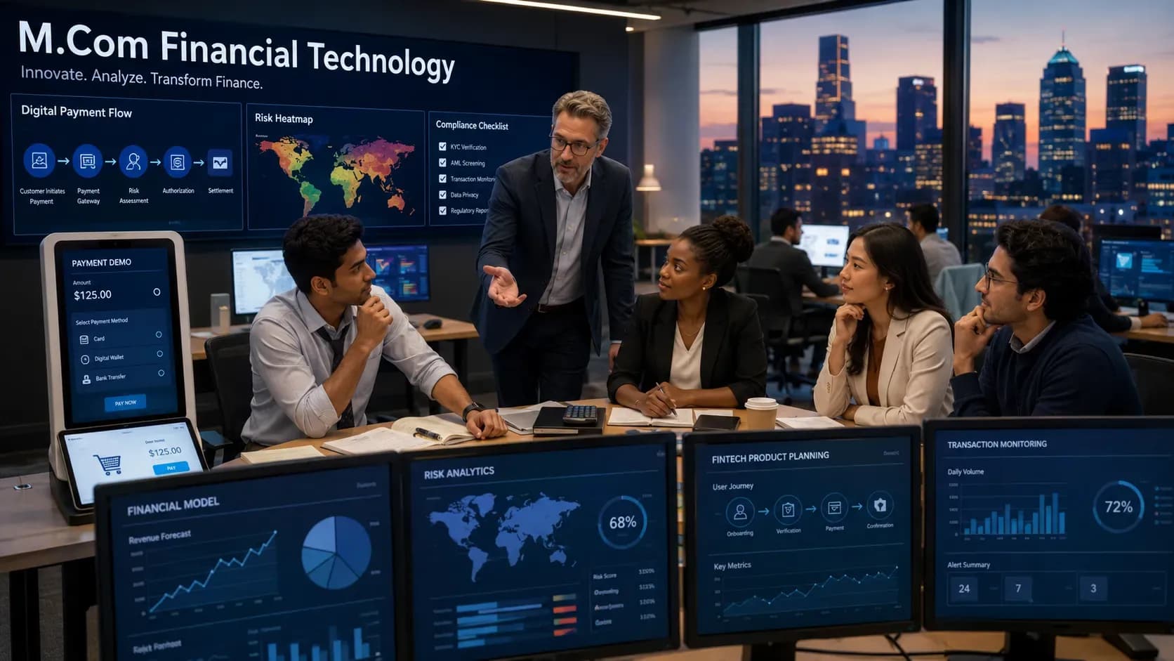 M.Com with Specialization in Financial Technology